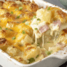 Cheesy Ham And Potato Casserole Recipe