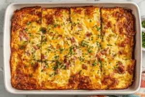Cheesy Hashbrown Breakfast Casserole