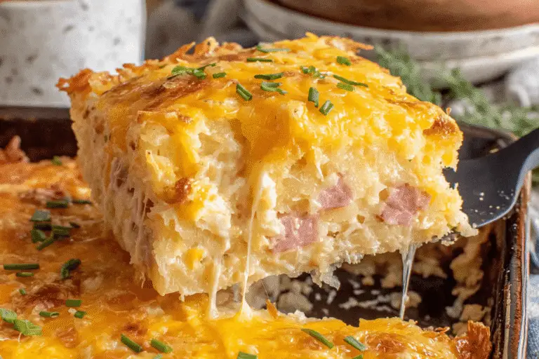 Cheesy Hashbrown Breakfast Casserole Recipe