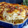 Cheesy Scalloped Potato and Bacon Casserole Recipe