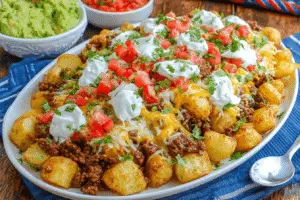 Cheesy Taco Potatoes