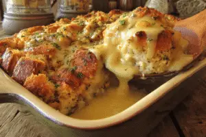 Chicken & Dressing Casserole