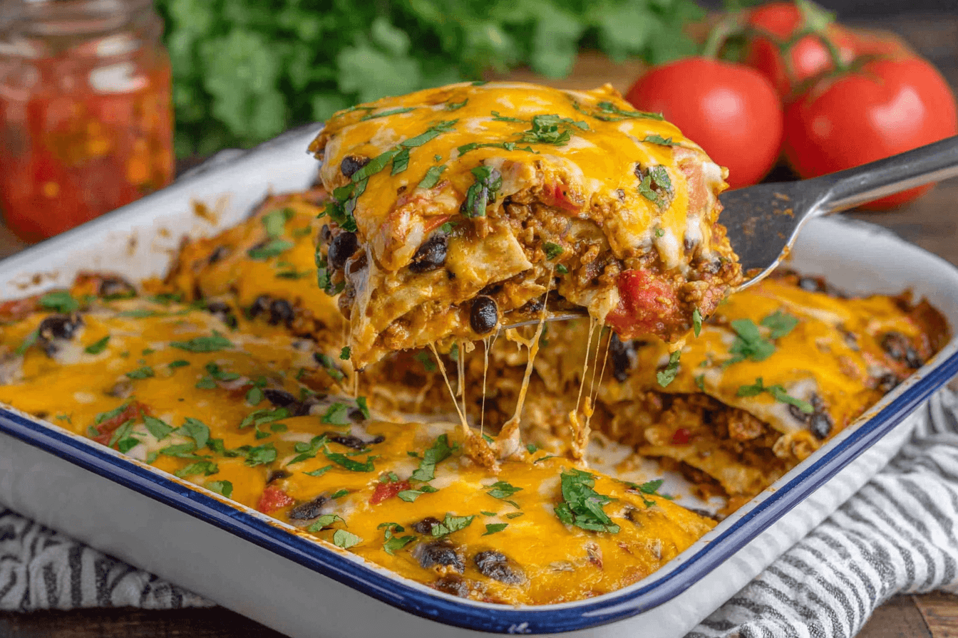 Chicken Enchilada Casserole Recipe