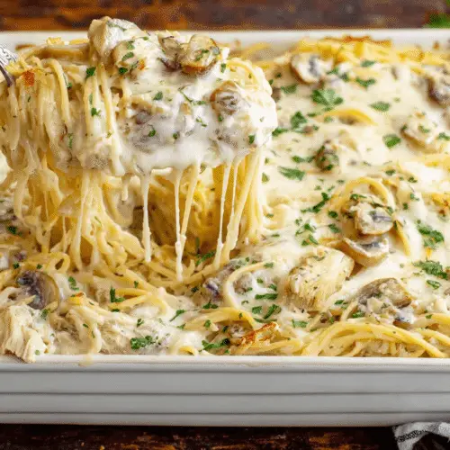 Chicken Tetrazzini Casserole Recipe