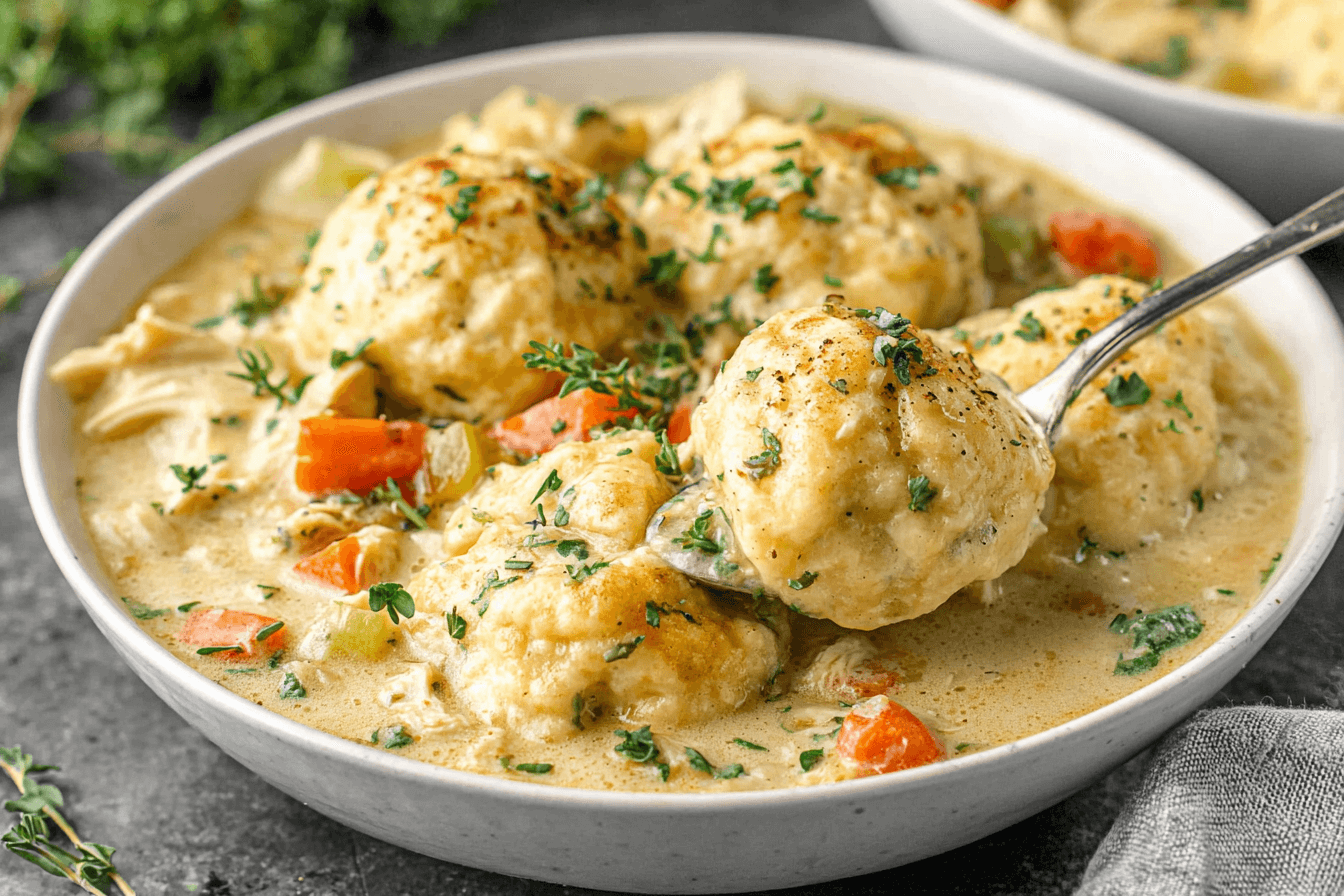Chicken and Dumplings Recipe