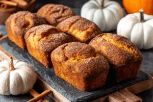 Cinnamon Sugar Crunch Pumpkin Bread