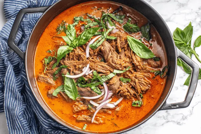 Coconut Red Curry Drip Beef Recipe