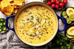 Cozy Roasted Poblano Soup