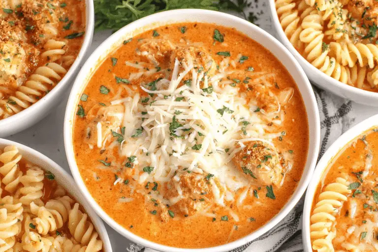 Creamy Chicken Parmesan Soup Recipe