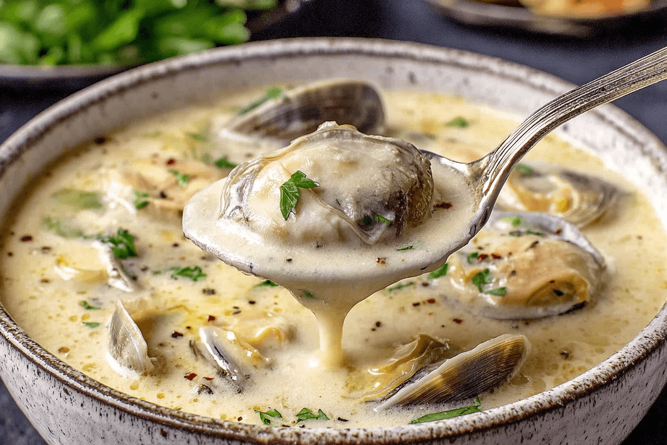 Creamy Oyster Stew Recipe