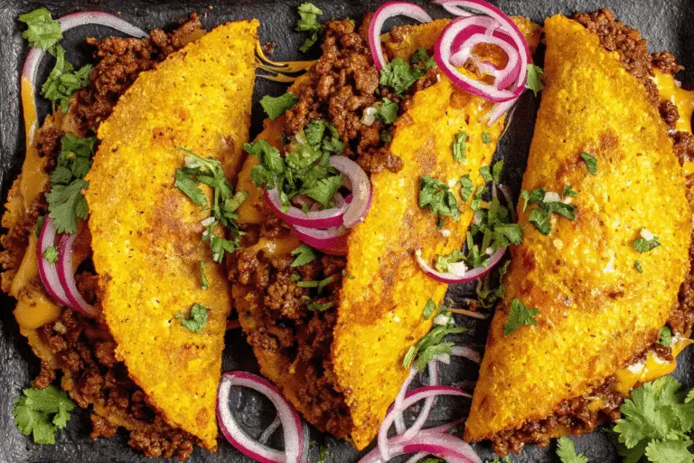 Crispy Baked Ground Beef Tacos Recipe