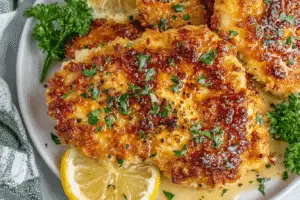 Crispy Lemon-Crusted Chicken