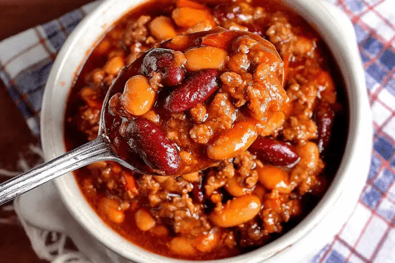 Crockpot Cowboy Beans Recipe