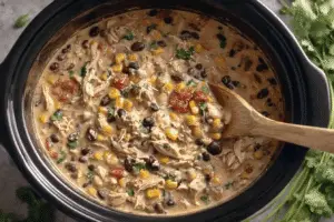 Fiesta Chicken Crock Pot