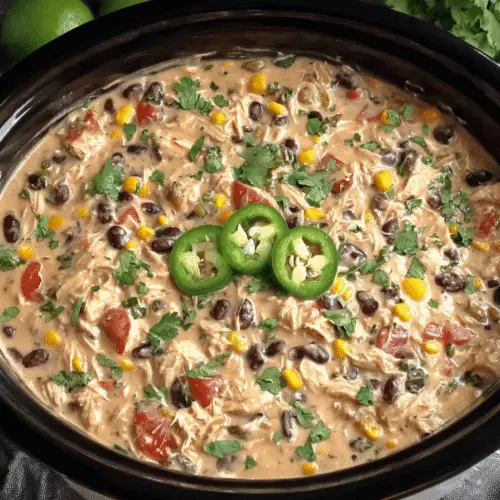 Fiesta Chicken Crock Pot Recipe