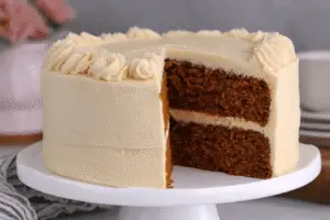Gingerbread Cake with Spiced Cream Cheese Frosting