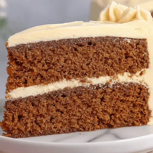 Gingerbread Cake with Spiced Cream Cheese Frosting Recipe