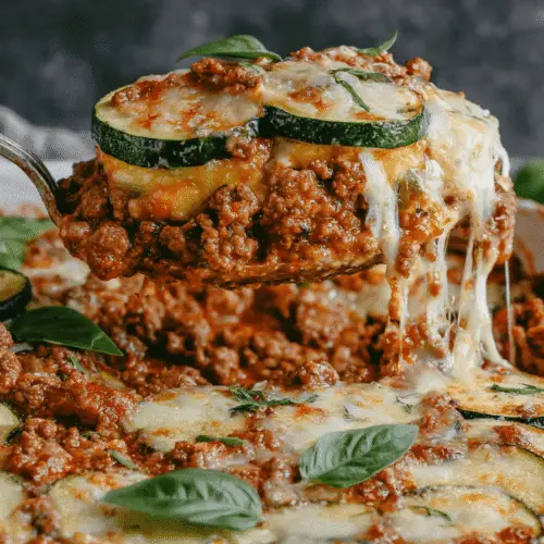 Ground Beef Zucchini Bake Recipe