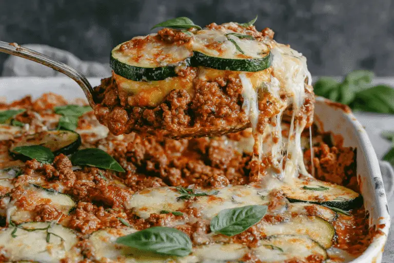 Ground Beef Zucchini Bake Recipe