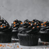 Halloween Moist Black Velvet Cupcakes Recipe