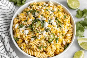Healthy Street Corn Pasta Salad