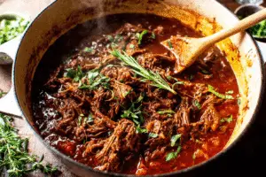 Hearty Beef Ragu with Parmesan Mashed Potatoes