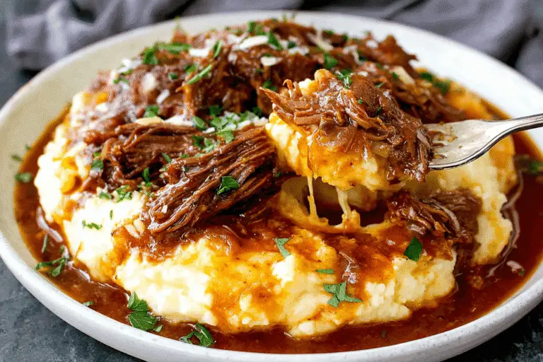 Hearty Beef Ragu with Parmesan Mashed Potatoes Recipe