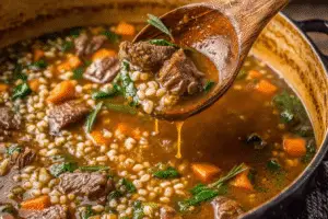 Hearty Beef and Barley Soup