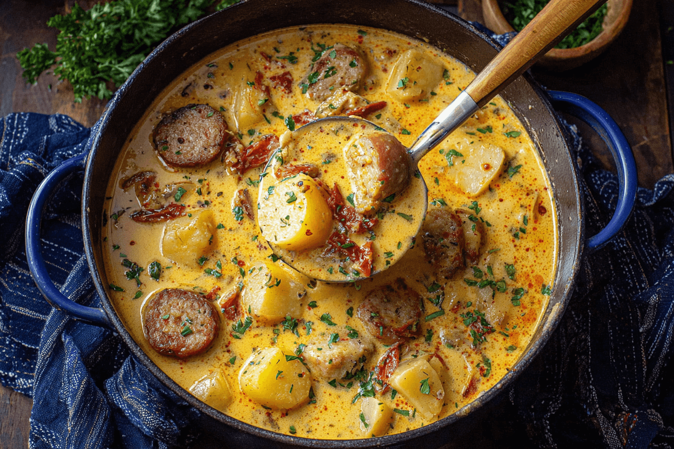 Hearty Cajun Potato Soup Recipe