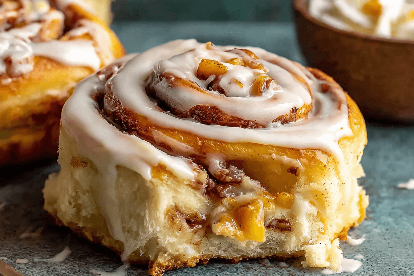 Homemade Apple Cinnamon Rolls Recipe