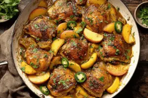 Jalapeno Peach Chicken