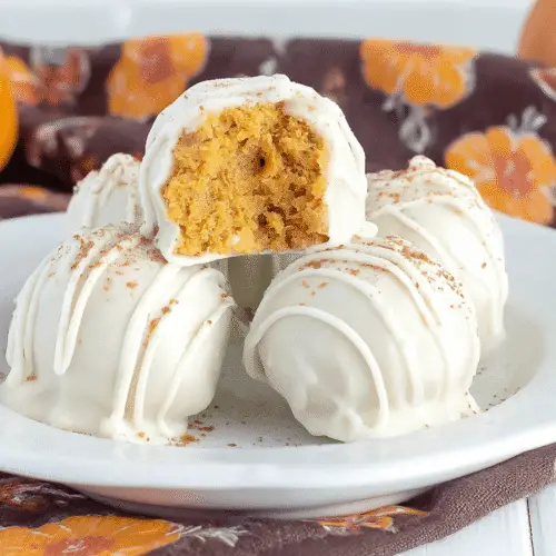 No Bake Pumpkin Cheesecake Balls Recipe