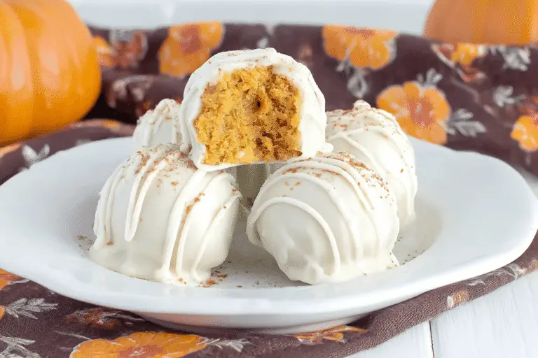 No Bake Pumpkin Cheesecake Balls Recipe
