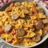 One Pot Creamy Cajun Sausage Pasta Recipe