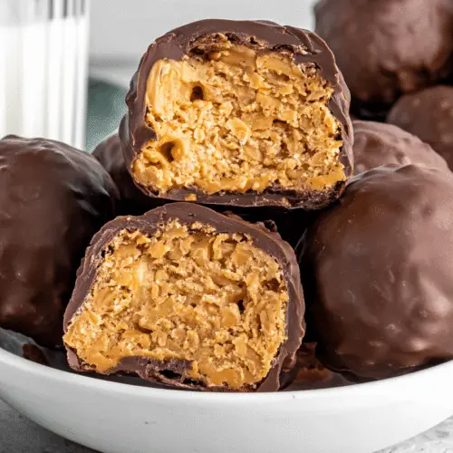 Peanut Butter Rice Krispies Balls Recipe
