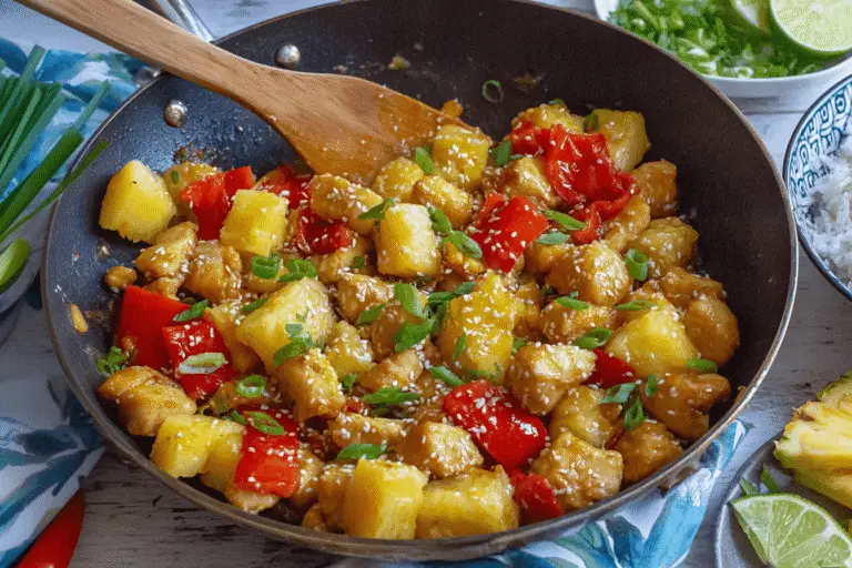 Pineapple Chicken And Rice Recipe