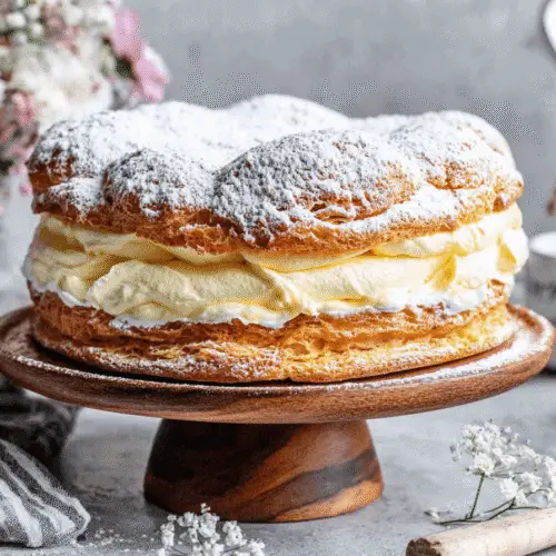 Polish Carpathian Cream Cake Recipe