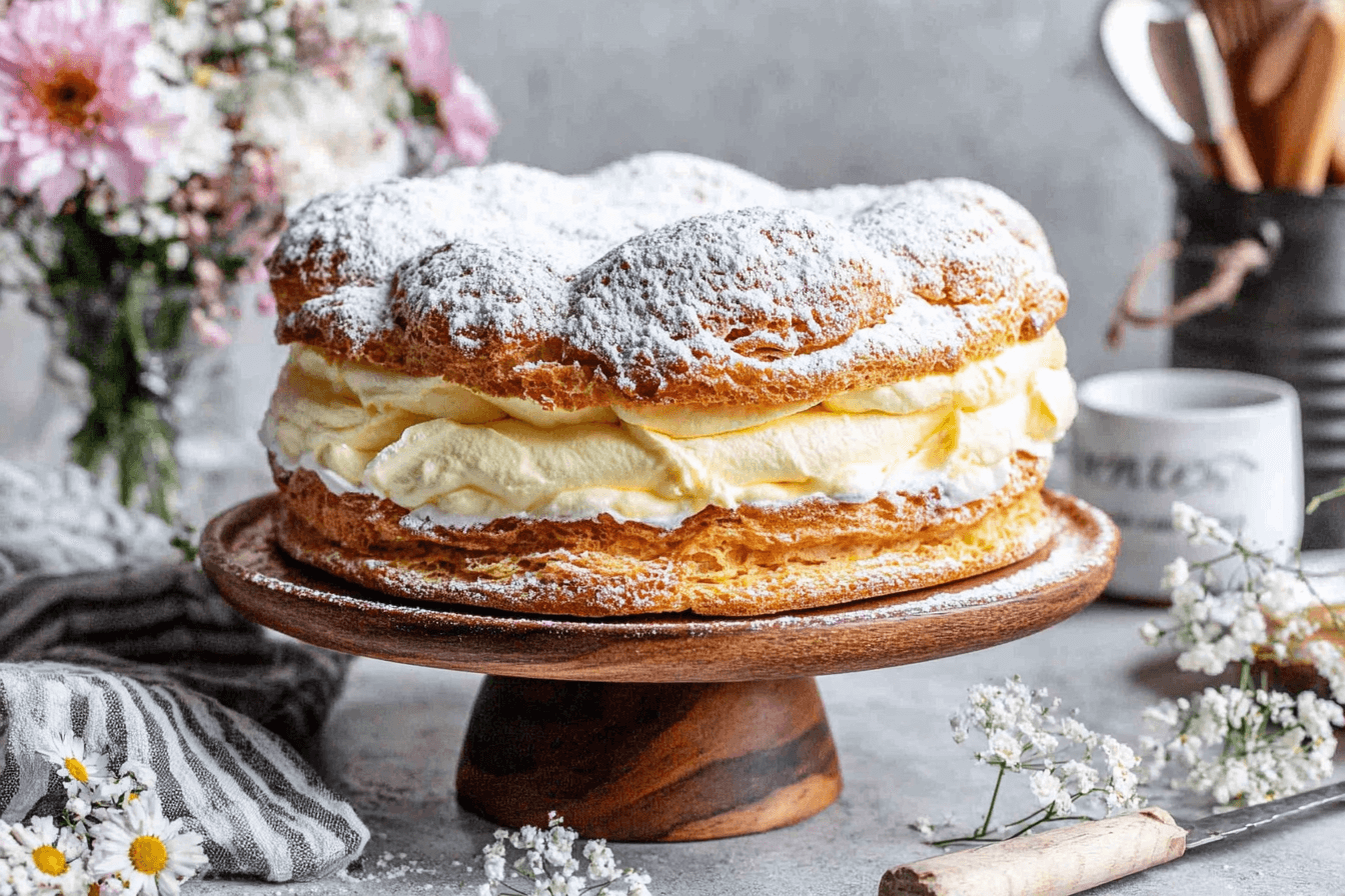 Polish Carpathian Cream Cake Recipe