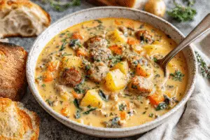 Potato And Sausage Chowder
