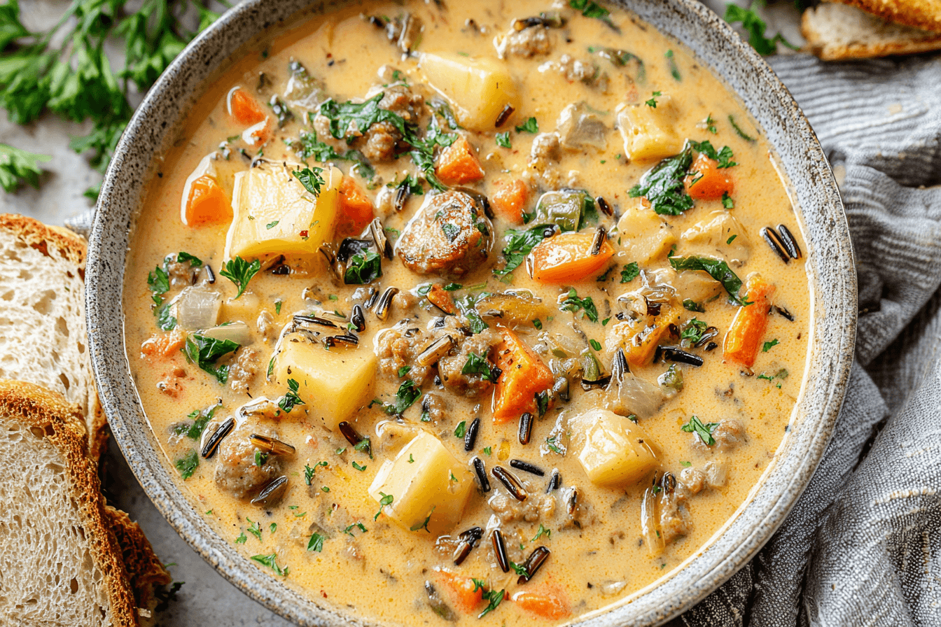 Potato And Sausage Chowder Recipe