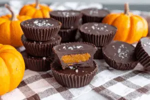 Pumpkin Almond Butter Cups
