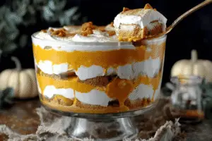 Pumpkin Cheesecake Trifle