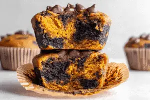 Pumpkin Chocolate Chip Muffins