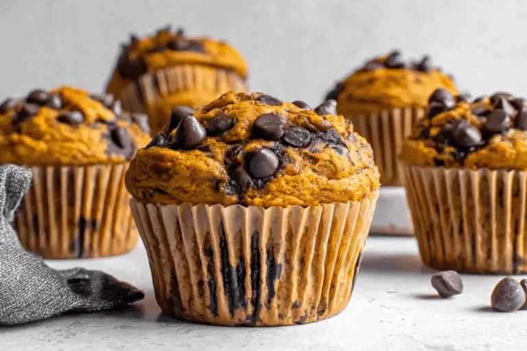 Pumpkin Chocolate Chip Muffins Recipe