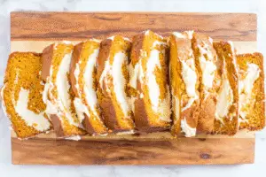 Pumpkin Cream Cheese Bread