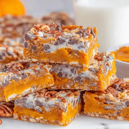 Pumpkin Magic Bars Recipe