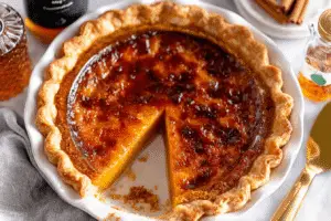 Pumpkin Maple Brûlée Pie
