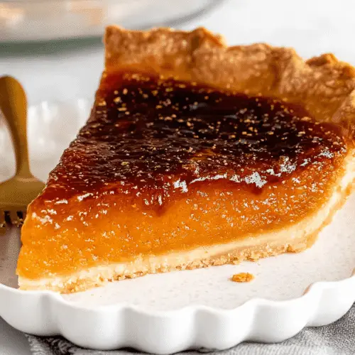 Pumpkin Maple Brûlée Pie Recipe