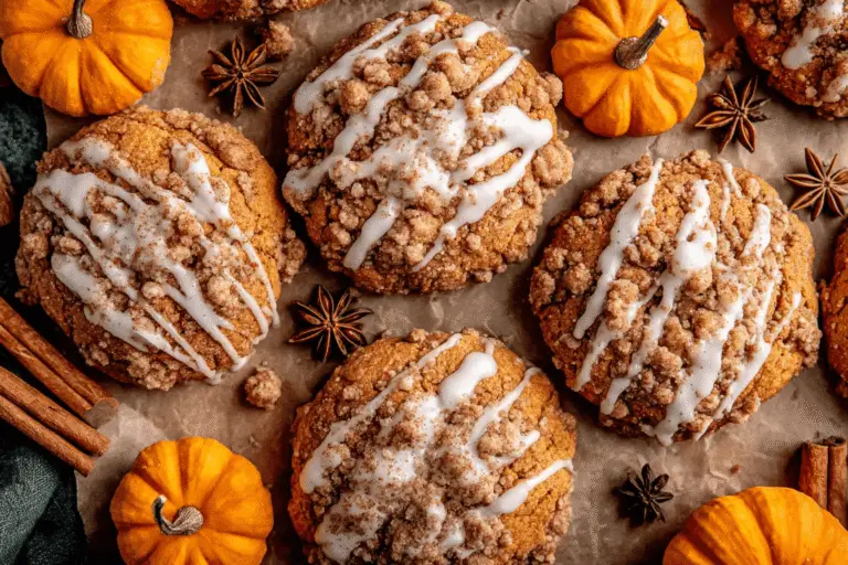 Pumpkin Streusel Cookies Recipe
