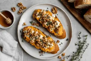 Pumpkin Whipped Feta Dip